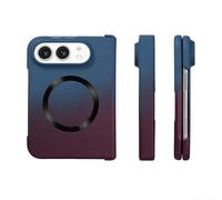 Magnetic Phone Case, Foldable Cover For IPhone 18 Duo With Precise Fit | Magnetic Closure, Skin-feel Texture, Precise Fit, Gradient Colour Design, Drop Protection, 18.5x11x2.4CM
