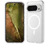 Magnetic Phone Case For Google Pixel 10 Pro XL, 1 PCS Shockproof TPU Hybrid Design With Strong MagSafe Compatibility, Ultra-Thin Clear Case With Anti-Slip Texture And Raised Edge Protection