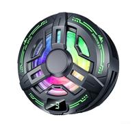 Magnetic Phone Cooler 15W Fast Cooling Fan for Gamers RGB Light Silent Operation for iPhone for ipad Switch Clip-On Device 63x63mm