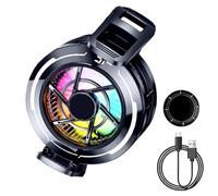 Magnetic Phone Cooler, Cell Phone Cooling Fan, Tablet Cooling Device, Light Game Design, Dissipation Technology