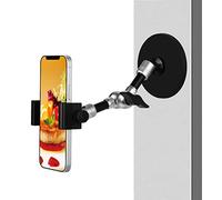 Magnetic Phone Holder,18cm Folding Arm Mount for Golf Cart, Tractor,Mechanics, Car, Truck, Boat, Forklift,Gym, Attracts to Any Ferrous Metal Surface compatible with iPhone Samsung Mobile Phones