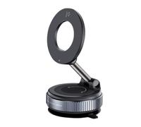 Magnetic Phone Holder - 360 Degree Adjustable Car Dashboard Stand | 4.53 Inch, PP Material with Strong Vacuum Suction, Foldable Cellphone Mount for Vehicle Navigation, Hands-free Driving Gear