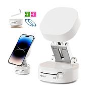 Magnetic Phone Holder, 360-Degree Rotatable Foldable Cradle Grip Mount for Car, Secure Smartphone Bracket for Driving, Filming, Recording, Navigation, Truck Dashboard, Windshield, or Mirror