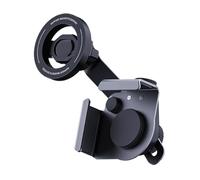 Magnetic Phone Holder, 360° Rotation Dash Screen Cradle, Strong Suction Cup Holder with Magnetic Support, Aluminium Alloy Phone Holder for Women, Men, New Energy Vehicle