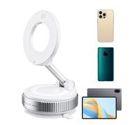 Magnetic Phone Holder - Attachment Integrated Grip Plate, Multi-Angle Articulating Armature, Neodymium Power Bracket, Shake-Proof Mobile Navigation Accessory | Versatile Technology Mounti