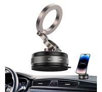 Magnetic Phone Holder | Cellphone Support 360 Degree Rotating | Foldable Phone Grip Dashboard Mount for Road Trips Truck RV Delivery Taxi Travel GPS Bracket