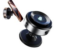 Magnetic Phone Holder - Dashboard Phone Holder, Rotating Smartphone Holder | Strong Suction Mobile Holder, Adjustable Handsfree Crib, Navigati Clip