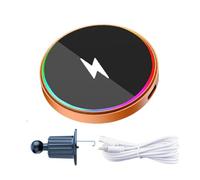Magnetic Phone Holder for 15W Wireless Fast Charging 360° Rotation | Air Vent Mobile Phone Holder for SUV RV Sedan Pickup Trailer Transporter Truck Navigation