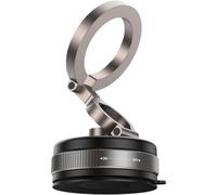 Magnetic Phone Holder for Car - Cellphone Support 360 Degree Rotating - Foldable Adjustable Phone Holder GPS Bracket for Driving Road Trip Truck RV Ta