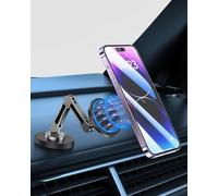 Magnetic Phone Holder for car, Upgrade Super Magnet, Universal Dashboard Car Mount, Case Friendly, 360° Rotation, for All Smartphones
