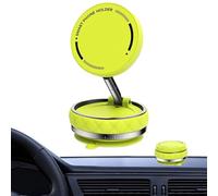 Magnetic Phone Holder for Car - Vacuum Suction Phone Holder Foldable,Double-Sided Portable 360° Adjustable Smartphone Stand, Automobile Cradle for Dashboard, Travel, Gym