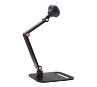 Magnetic Phone Holder For Desk - Strong Magnet Stand, Adjustable Device Mount | Universals Smartphone Dock, Hands-Free Table Holder, Office Desktop Organizer, Stable Mobile Viewing Stand, Workstation