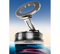 Magnetic Phone Holder for Fiat Bravo II (198) 2007-2014, Suction Phone Mount, 360° Adjustable Retractable for Strongest Magnetic Car Phone Holder,A