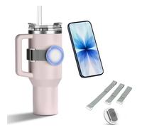 Magnetic Phone Holder for Stanley Cup,Adjustable Water Bottle Phone Stand for Magsafe with 3 Different length Straps,Universal Water Bottle Cellphone Mount Accessories Fits Gym Treadmill Bike Stroller