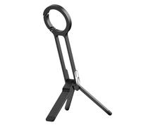 Magnetic Phone Holder - Phone Tripod, Compact Aluminum Holder, Adjustable Stable Setup For Filming And Streaming, Foldable Design For Desk Table Travel Home Gym Office Recording