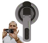 Magnetic Phone Holder Ring - Double Sided Rotation Three Hundred and Sixty Degrees Portable Adjustable Strong for Wall Office Travel Car Gym Broadcast