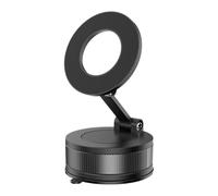 Magnetic Phone Holder - Suction Phone Holder - Magnetic Car Holder | Suppotrt Dee Foldable Auto Smartphone | Rotating Cell Phone for Truck SUV Sedan