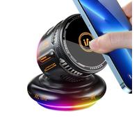 Magnetic Phone Holder With RGB Lights Washable Base