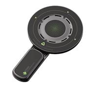Magnetic Phone Holder with Ring - Adjustable Holder with 360 Degree Rotation - Adjustable Rotating Stand with Three Hundred and Sixty Degrees Strong Double Sided for Car Desk, Wall, Shovels
