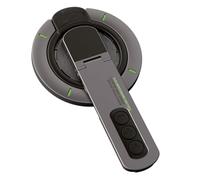 Magnetic Phone Holder with Ring, Adjustable Holder with 360 Degree Rotation, Adjustable Rotating Stand with 360 Degrees Strong Double Sided for Car Desk Wall Palest