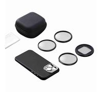 Magnetic Phone Lens Filter Kit, 67mm Phone Lens Filter Kit Including CPL Filter and Astral Filter and Black Mist Filter and 67mm Magnetic Adapter Ring, with Good Grade Phone
