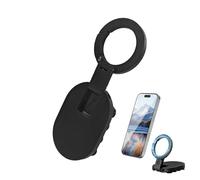 Magnetic Phone Mount 180 Rotatable Portable Cradle | Magnetic Suction Phone Mount Stand for Travel Home Kitchen Bedroom Office Gym Desk Glass Wall Window Laptop