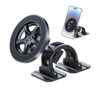 Magnetic Phone Mount, 360 Degree Rotatable Foldable | Phone Holder | Compatible with Most Smartphones: Dashboard, Windshield, Truck, Gym, Mirror.