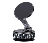 Magnetic Phone Mount for Car | Suction Cup Phone Holder for Car Dash,Automotive Interior Accessory, 360 Degree Rotation Smartphone Bracket for Gym Desktop