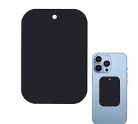 Magnetic Phone Plate - Thin Metal Sheet, Lightweight Mounting Accessory | Strong Adhesive Backing, Stable Replacement For Car, Truck, Tablet Holder, Offices, Home, Travel, Desktop, Wall, Vehicles