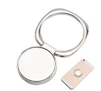 Magnetic Phone Ring: Device Ring Grip, Car Dashboard Clip | Ultra Slim Phone Crib, 360 Rotating Disc Attachment Gym Wall, Floor Tiles