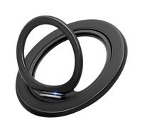 Magnetic Phone Ring for MagSafe Grip 【Super Magnet】 Magnetic pop Socket for iPhone【Can Rotate 360 Degrees】 Phone Ring for magsafe Grip Black 2025
