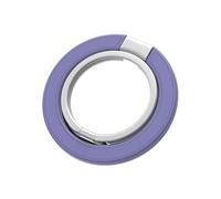 Magnetic Phone Stand - Car Vent Clip, Rotating Metal Ring Mount | Portable Cell Holder For Tabletop Viewing, 360° Swivel Grip For Dashboard, Mobile Cradle For Desk Use And On-The-Go