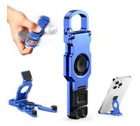 Magnetic Phone Stand Fidget Spinner,Foldable Magnetic Phone Holder Grip,Strong Adhesion, 2-in-1 Magnetic Phone Stand & Fidget Spinner Combo,Stress Relief Accessory for Home/Office/Travel/Gym