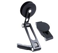 Magnetic Phone Stand | Foldable Automobile Cradles Navigation Bracket - 360 Degree Rotation Desk Phone Stand | for Women Men Home Work Study Video Calls Meetings Media Viewing Reading