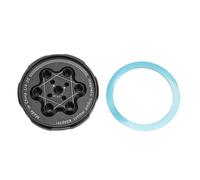 Magnetic Phone Tripod Mount Adapter for Osmo Mobile 6 OM 5 OM 4 OM 4 SE OM SE Stabilizer, Universal Magnetic Smartphone Tripod Holder with Aluminum Alloy Plate, Compatible with IOS