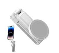 Magnetic Phone Tripod, Photography Stick for Phones, Five-section Telescopic Folding Adjustable Pocket-sized Small Mobile Bracket for Travel Live Streaming