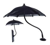 Magnetic Phone Umbrella Anti Glare Cell Phone Sun Shade with Strong Magnets 360° Adjustable Flexible Umbrella for Video Watch Photo Shoot, Cell Sun Shade