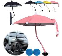 Magnetic Phone Umbrella for Sun - Outdoor Phone Sun Shade 360° Flexible Angle Cell Phone Stands, Universal Anti-Glare Cover for iPhone 15 14 13 12 Pro Max Plus & All Phones
