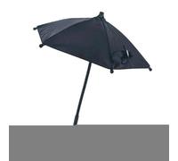 Magnetic Phone Umbrella - Mobile Parasol | Cell Coolness Sunshade | Anti-Glare UV Protection Adjustable Smartphone Parasol For Watching Video Taking Photo Outdoor Summer Travel (Black)