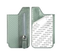 Magnetic Phone Wallet, Magnetic Card Holder | Multiple Slots and Zipper Wallet Case for Back of Phone,Practical Adhesive Case for Father's Day, The, green, Consulte la descripción, See description
