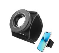 Magnetic Phone Wristband Holder, Adjustable Smartphone Armband, Sweatproof Phone Holder For Running, Adjustable Fit Strap, Sweat-Resistant Material, Black, For Sports