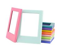 Magnetic Photo Frame - Fridge Photo Frame Set | Flexible Pockets for Colorful Display | Magnetic Photo Case Collection Frame Pack with Clear Window for