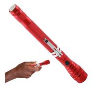 Magnetic Pickup Tool - Aluminum Alloy Magnet, Pickup Tool | Flashlight, Telescopic Retrieval Device with LED Light for Garage Workshop Automotive Repair Home Maintenance and Daily Use