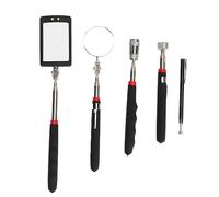 Magnetic Pickup Tool Set Telescopic Mirror LED Lamp Inspection Maintenance