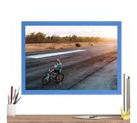 Magnetic Picture Frame, A4 Removable Picture Frame for Photos, Practical Household Accessory for Mother's Day, Wedding, Office, Holiday, Travel, Classroom, Holidays