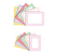 Magnetic Picture Frames Set 12 Pack for Displaying Photos in For Home Office School Use Strong Magnets Secure on Refrigerators Lockers Quick Photo Change (CT525C)