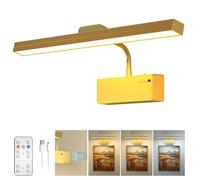 Magnetic Picture Lights for wall, Rechargeable Picture Light with Remote