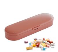 Magnetic Pill Organiser, Magnetic Pill Organiser for Travel, Medicine Case - Daily Pill Organiser, Portable Travel Pill Case, Pill Box for Handbag, Storage Med