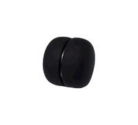 Magnetic Pin Brooch For Hijab Scarf Headscarf Shawl Round Multi Use (Black)