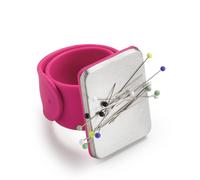 Magnetic Pin Cushion Wrist Strap Pink Prym Love 610283